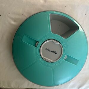 Teal Portable Audio Reel